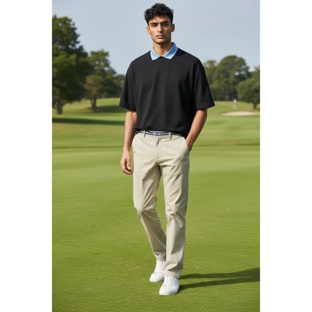 Pro Tour Golf‎ Performance Pants 38x30 Beige Khaki Flat Front Straight ripstop